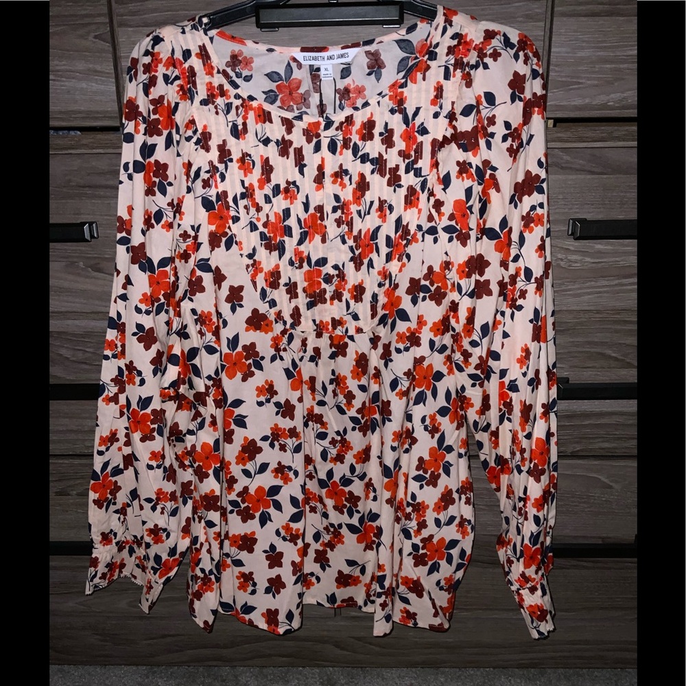 Elizabeth & James floral blouse